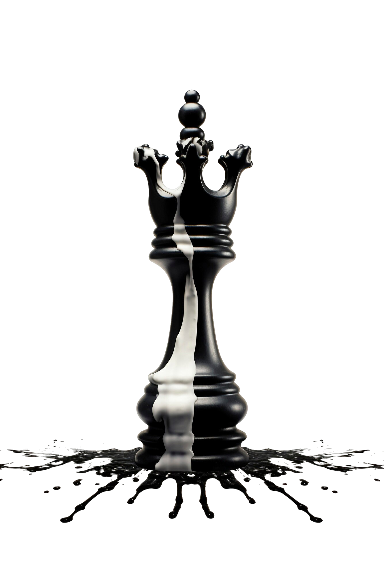A symbol representing strategic transformation and growth